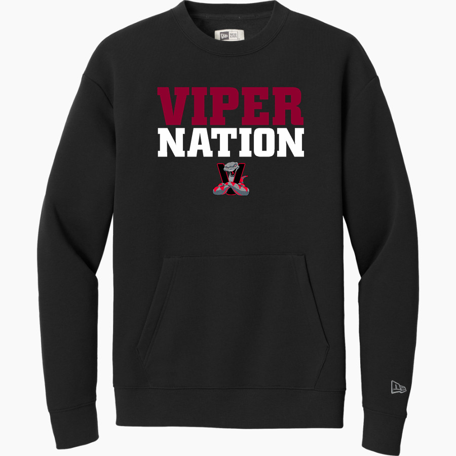 Val Vista Academy Vipers <span class="pdp-name-mascot">Val Vista Academy Vipers</span> New Era Men's Heritage Fleece Pocket Crew