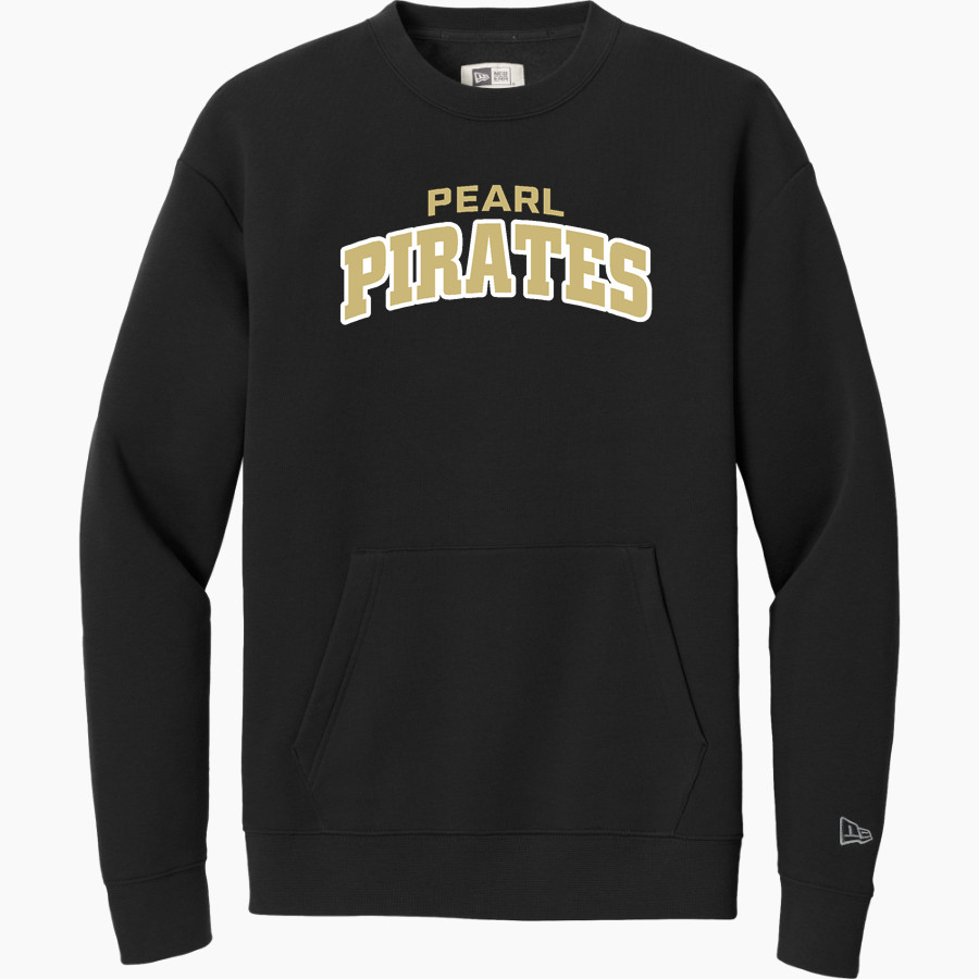 PEARL HIGH SCHOOL PIRATES <span class="pdp-name-mascot">PEARL PIRATES</span> New Era Men's Heritage Fleece Pocket Crew