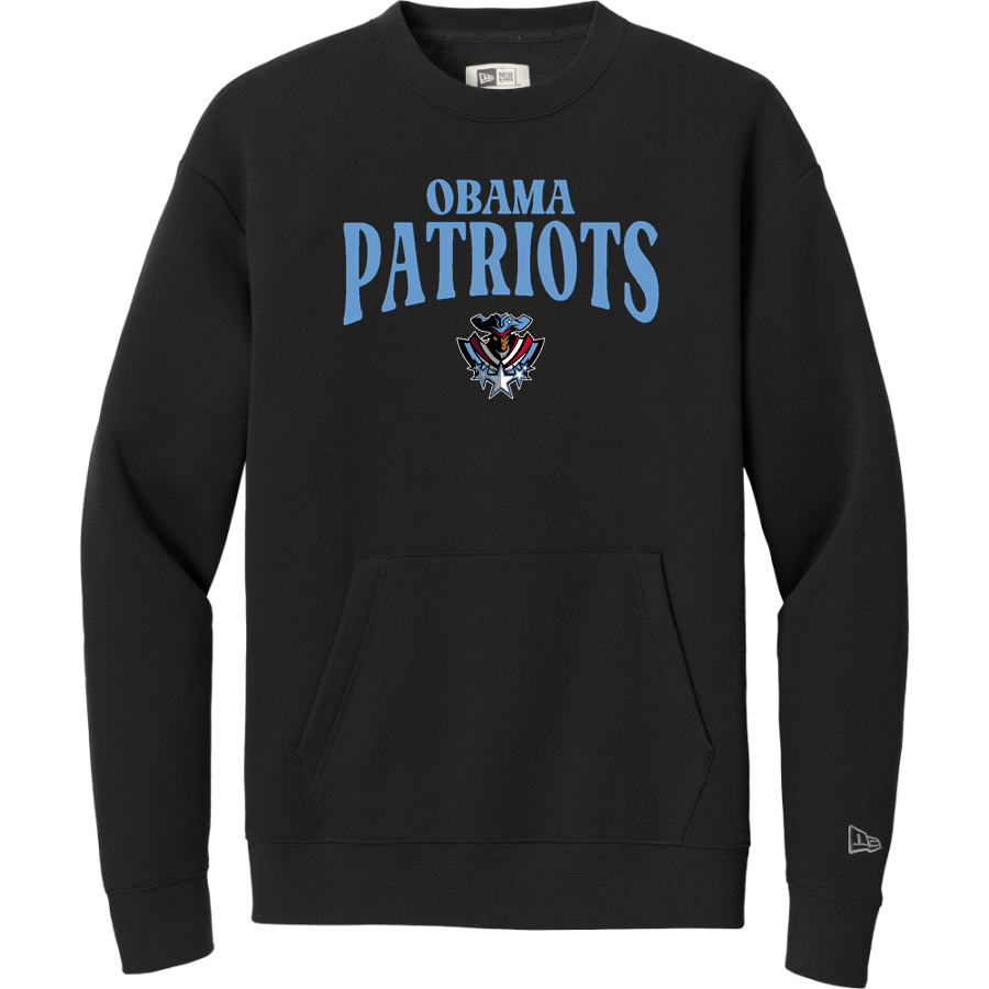 Obama Patriots <span class="pdp-name-mascot">Michelle Obama School of Technology and the Arts Patriots</span> New Era Men's Heritage Fleece Pocket Crew