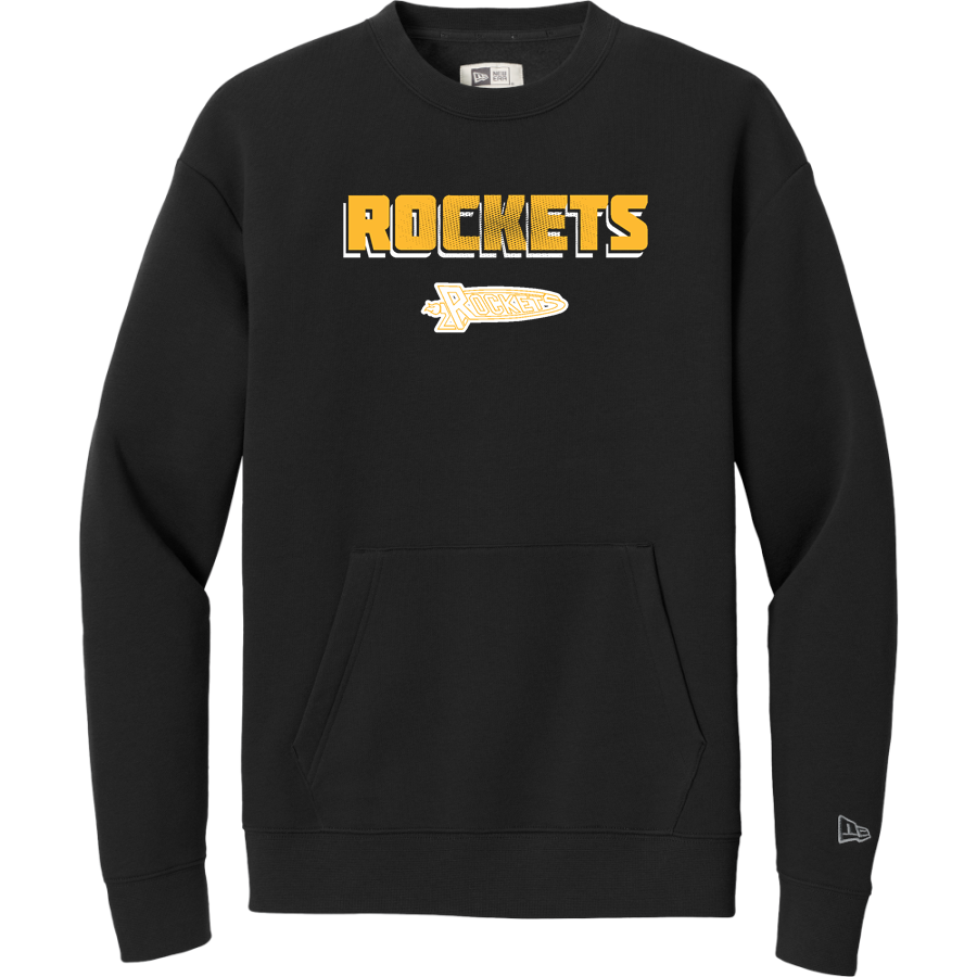 A C REYNOLDS HIGH SCHOOL ROCKETS <span class="pdp-name-mascot">A C REYNOLDS ROCKETS</span> New Era Men's Heritage Fleece Pocket Crew