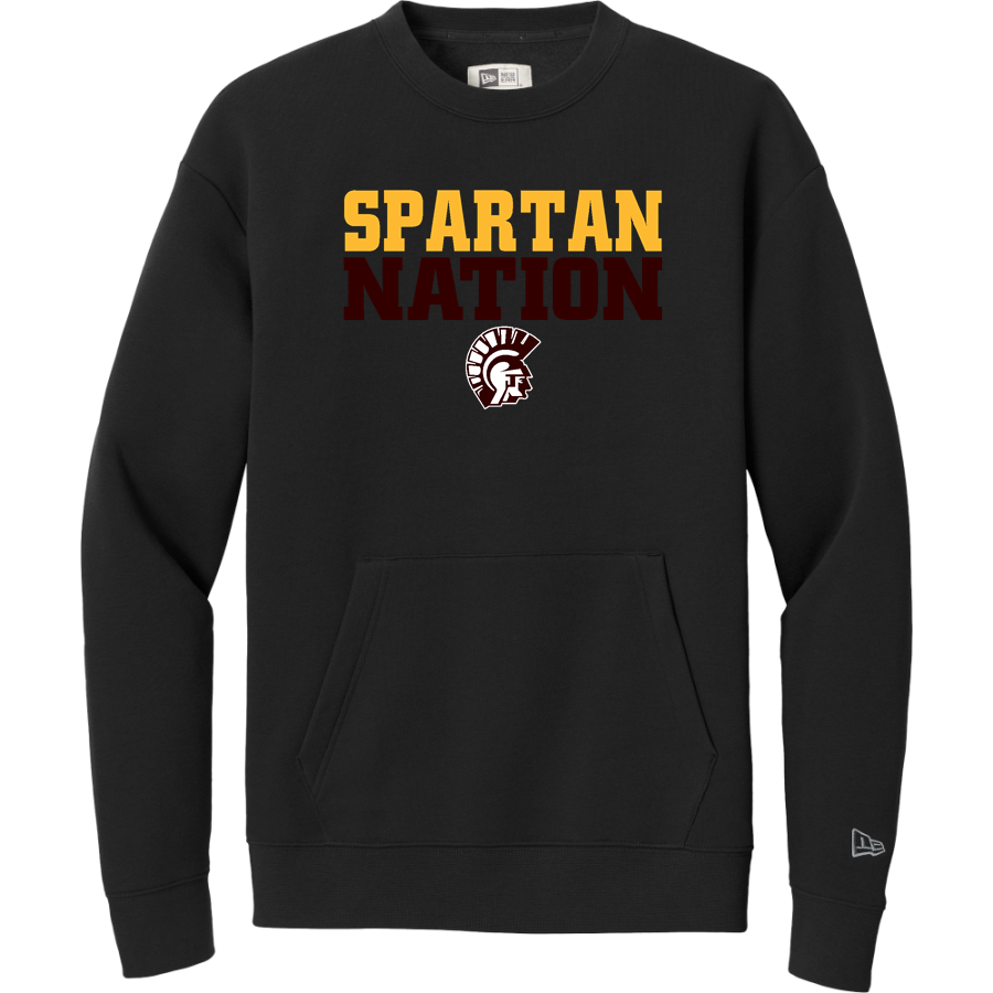 Roger Bacon Spartans <span class="pdp-name-mascot">Roger Bacon Spartans</span> New Era Men's Heritage Fleece Pocket Crew
