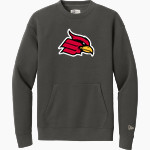 Wheeling University Cardinals Online Store New Era Men's Heritage Fleece Pocket Crew Front Thumbnail