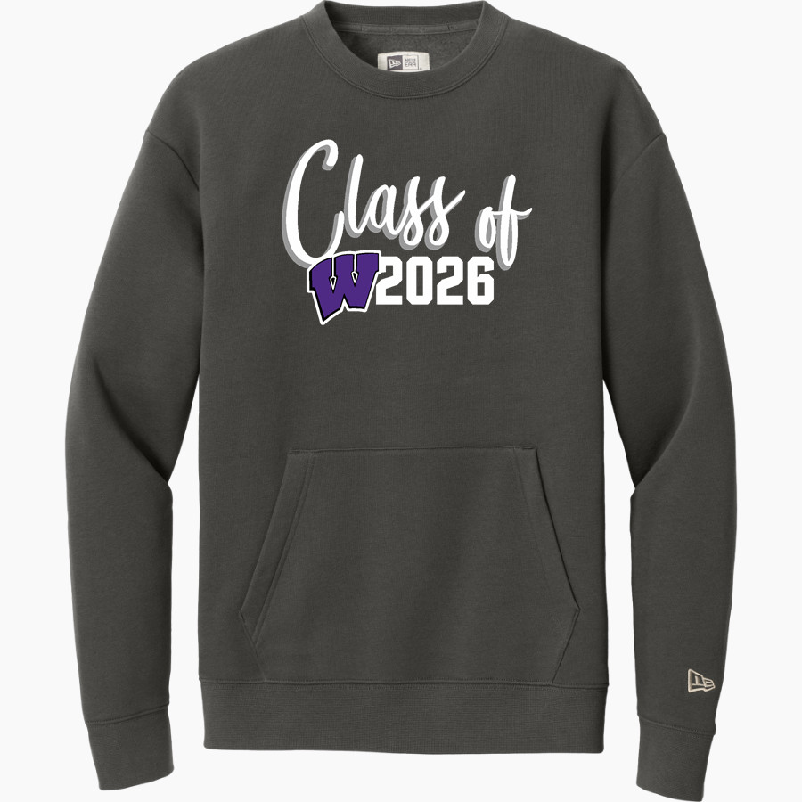 Woodlawn Panthers <span class="pdp-name-mascot">Woodlawn Panthers</span> New Era Men's Heritage Fleece Pocket Crew