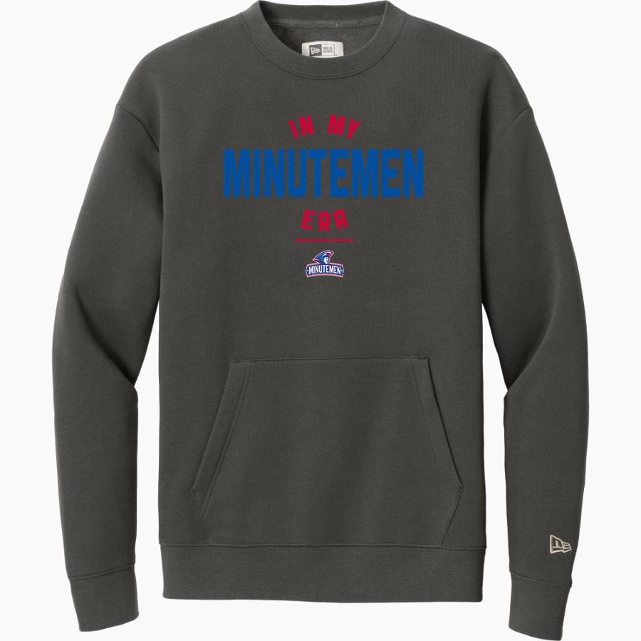 REVERE MINUTEMEN ONLINE STORE New Era Men's Heritage Fleece Pocket Crew