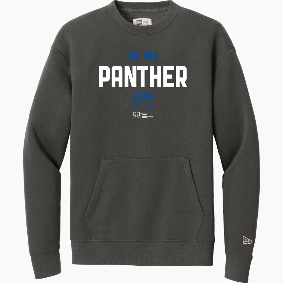 Zion Lutheran School Panthers New Era Men's Heritage Fleece Pocket Crew