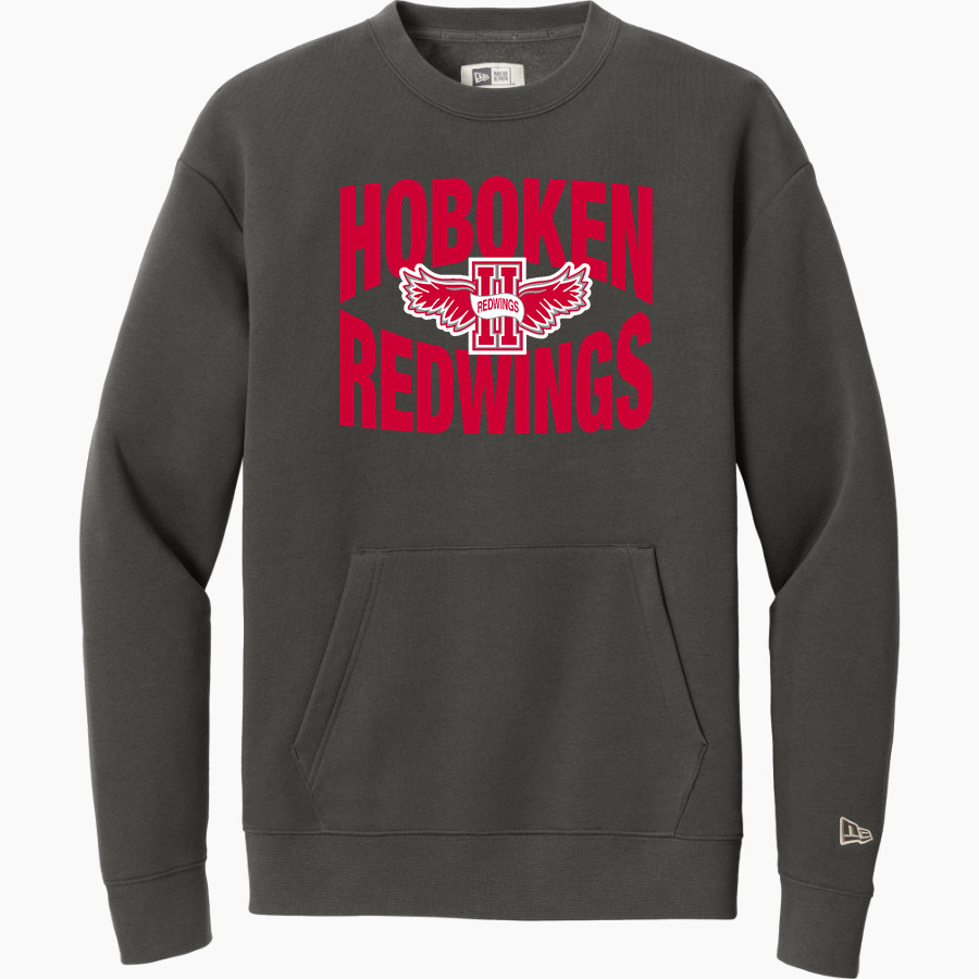 Hoboken Redwings <span class="pdp-name-mascot">Hoboken Redwings</span> New Era Men's Heritage Fleece Pocket Crew