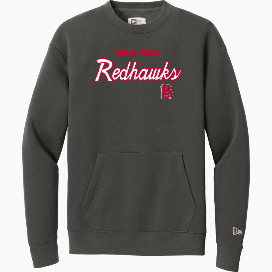 Benedictine University Mesa Redhawks <span class="pdp-name-mascot">Benedictine University Redhawks</span> New Era Men's Heritage Fleece Pocket Crew