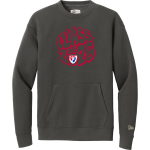 Plainfield Quakers <span class="pdp-name-mascot">Plainfield Quakers</span> New Era Men's Heritage Fleece Pocket Crew Front Thumbnail