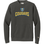 Greenfield Central Cougars Online Store <span class="pdp-name-mascot">Greenfield-Central Cougars</span> New Era Men's Heritage Fleece Pocket Crew Front Thumbnail