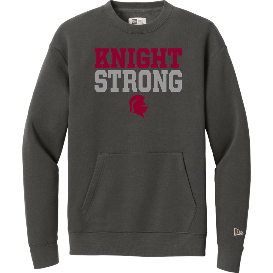 Southern Virginia Knights <span class="pdp-name-mascot">Southern Virginia University Knights</span> New Era Men's Heritage Fleece Pocket Crew