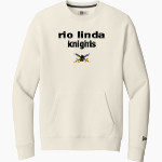 RIO LINDA HIGH SCHOOL KNIGHTS <span class="pdp-name-mascot">RIO LINDA KNIGHTS</span> New Era Men's Heritage Fleece Pocket Crew Front Thumbnail