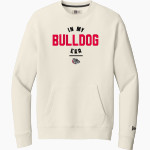 MEADVILLE HIGH SCHOOL BULLDOGS New Era Men's Heritage Fleece Pocket Crew Front Thumbnail