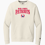 Bob Jones Patriots New Era Men's Heritage Fleece Pocket Crew Front Thumbnail