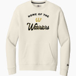 WARREN CENTRAL HIGH SCHOOL WARRIORS New Era Men's Heritage Fleece Pocket Crew Front Thumbnail