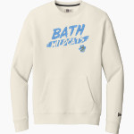 BATH HIGH SCHOOL WILDCATS New Era Men's Heritage Fleece Pocket Crew Front Thumbnail