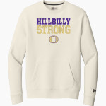 OZARK HIGH SCHOOL HILLBILLIES <span class="pdp-name-mascot">OZARK HILLBILLIES</span> New Era Men's Heritage Fleece Pocket Crew Front Thumbnail