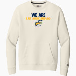 EAST MECKLENBURG HIGH SCHOOL EAGLES <span class="pdp-name-mascot">EAST MECKLENBURG EAGLES</span> New Era Men's Heritage Fleece Pocket Crew Front Thumbnail