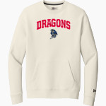 Doral Academy Dragons <span class="pdp-name-mascot">Doral Academy Red Rock Dragons</span> New Era Men's Heritage Fleece Pocket Crew Front Thumbnail