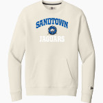 Sandtown Jaguars <span class="pdp-name-mascot">Sandtown Jaguars</span> New Era Men's Heritage Fleece Pocket Crew Front Thumbnail