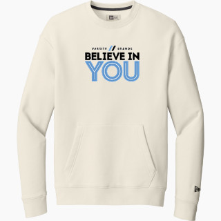 New Era Men's Heritage Fleece Pocket Crew