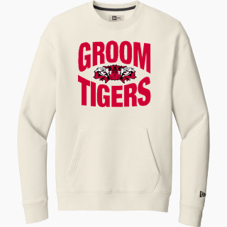 New Era Men's Heritage Fleece Pocket Crew