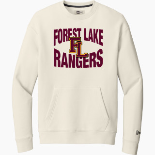 New Era Men's Heritage Fleece Pocket Crew