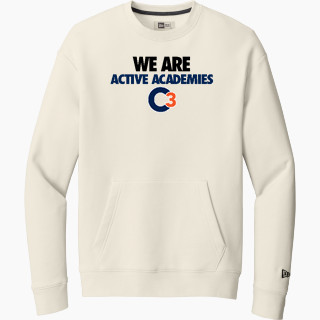 New Era Men's Heritage Fleece Pocket Crew