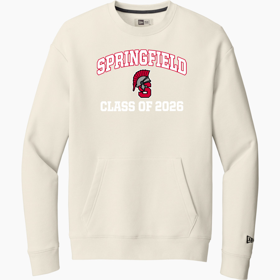 SPRINGFIELD SPARTANS The Online Store New Era Men's Heritage Fleece Pocket Crew