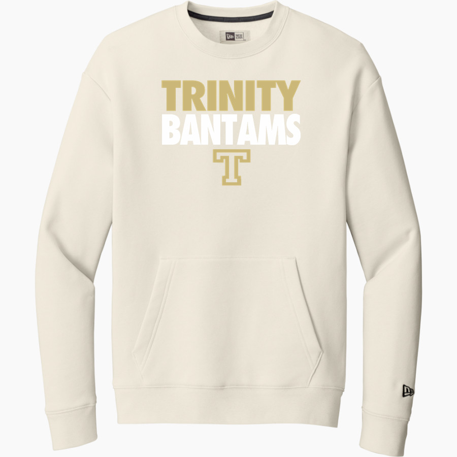 Trinity College Bantams The Official Online Store <span class="pdp-name-mascot">Trinity Bantams</span> New Era Men's Heritage Fleece Pocket Crew