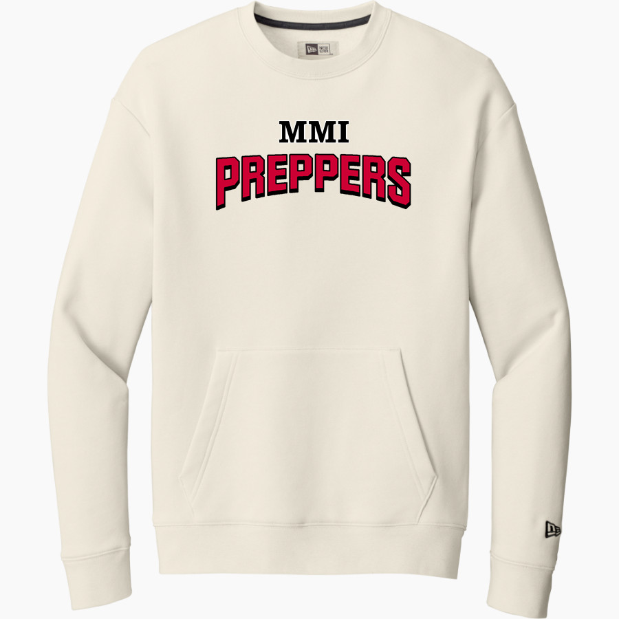 MMI PREPARATORY SCHOOL PREPPERS <span class="pdp-name-mascot">MMI PREPARATORY PREPPERS</span> New Era Men's Heritage Fleece Pocket Crew