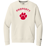 Kankakee Valley Kougars Kougars <span class="pdp-name-mascot">Kankakee Valley Kougars Kougars</span> New Era Men's Heritage Fleece Pocket Crew Front Thumbnail