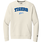Crow Tigers <span class="pdp-name-mascot">Crow Middle School Tigers</span> New Era Men's Heritage Fleece Pocket Crew Front Thumbnail
