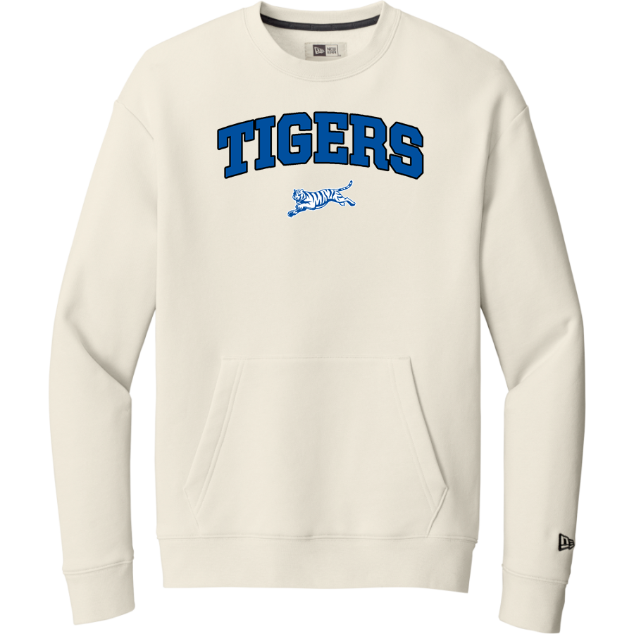 Crow Tigers <span class="pdp-name-mascot">Crow Middle School Tigers</span> New Era Men's Heritage Fleece Pocket Crew