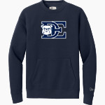 DWIGHT-ENGLEWOOD SCHOOL BULLDOGS <span class="pdp-name-mascot">DWIGHT - ENGLEWOOD BULLDOGS</span> New Era Men's Heritage Fleece Pocket Crew Front Thumbnail