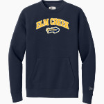 Elm Creek Buffaloes <span class="pdp-name-mascot">Elm Creek Buffaloes</span> New Era Men's Heritage Fleece Pocket Crew Front Thumbnail