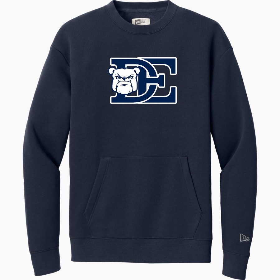 DWIGHT-ENGLEWOOD SCHOOL BULLDOGS <span class="pdp-name-mascot">DWIGHT - ENGLEWOOD BULLDOGS</span> New Era Men's Heritage Fleece Pocket Crew
