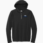 Lamar Mustangs New Era Men's STS 1/4-Zip Hoodie Front Thumbnail