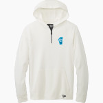 Aggie Sideline Store UC Davis New Era Men's STS 1/4-Zip Hoodie Front Thumbnail