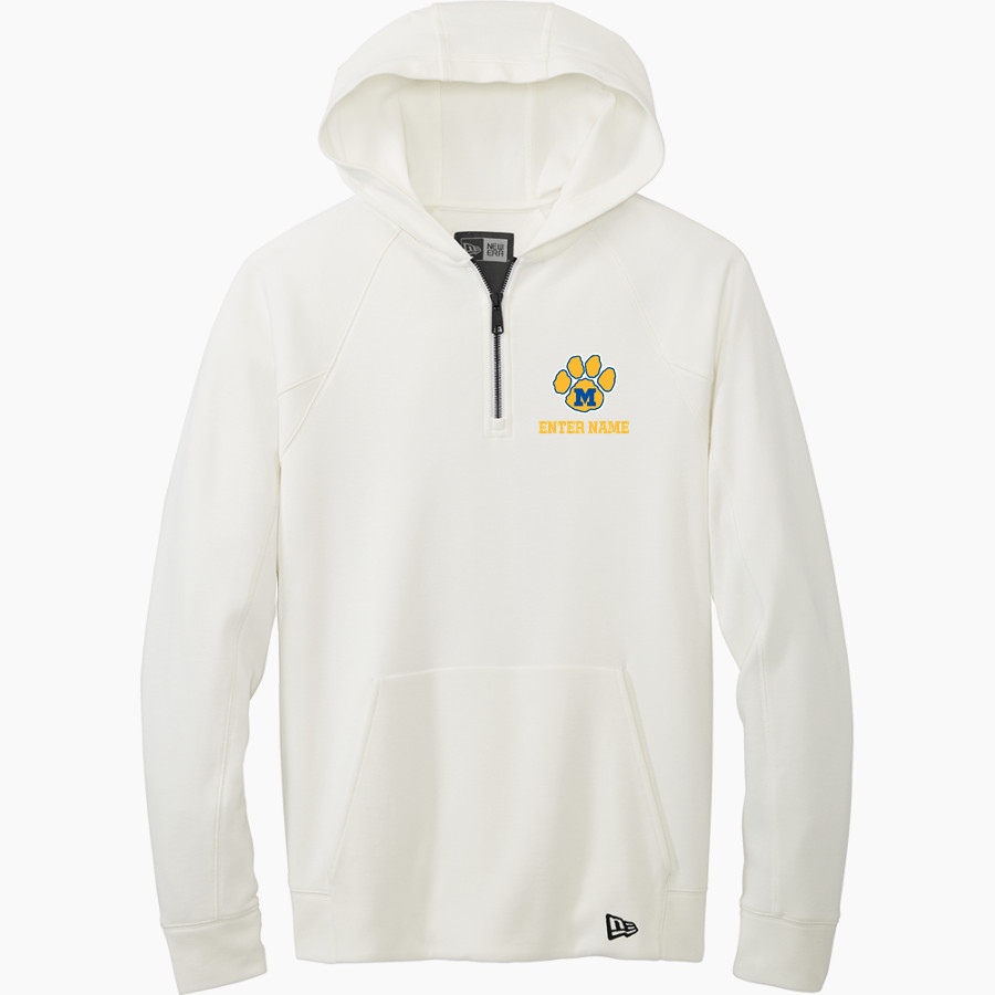 Mercy High School Tigers Online Store <span class="pdp-name-mascot">Mercy Tigers</span> New Era Men's STS 1/4-Zip Hoodie