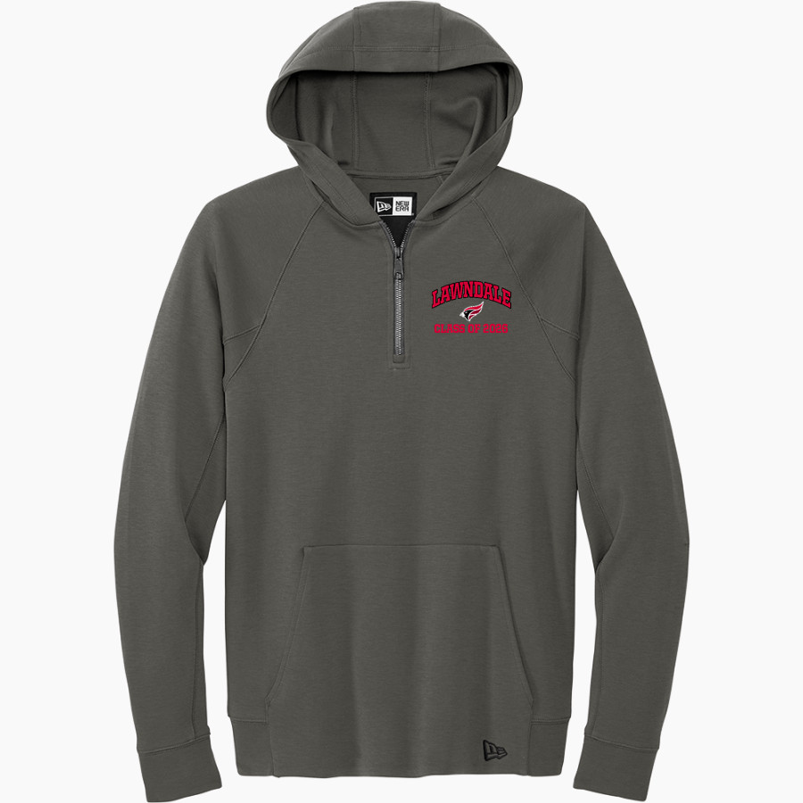 LAWNDALE HIGH SCHOOL CARDINALS <span class="pdp-name-mascot">LAWNDALE CARDINALS</span> New Era Men's STS 1/4-Zip Hoodie