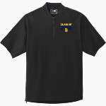 Rochester YellowJackets New Era Men's Cage Short Sleeve 1/4-Zip Jacket Front Thumbnail