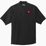 MARION HIGH SCHOOL SWAMP FOXES <span class="pdp-name-mascot">MARION SWAMP FOXES</span> New Era Men's Cage Short Sleeve 1/4-Zip Jacket Front Thumbnail