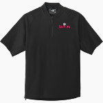 Roxbury Latin <span class="pdp-name-mascot">Roxbury Latin Foxes</span> New Era Men's Cage Short Sleeve 1/4-Zip Jacket Front Thumbnail