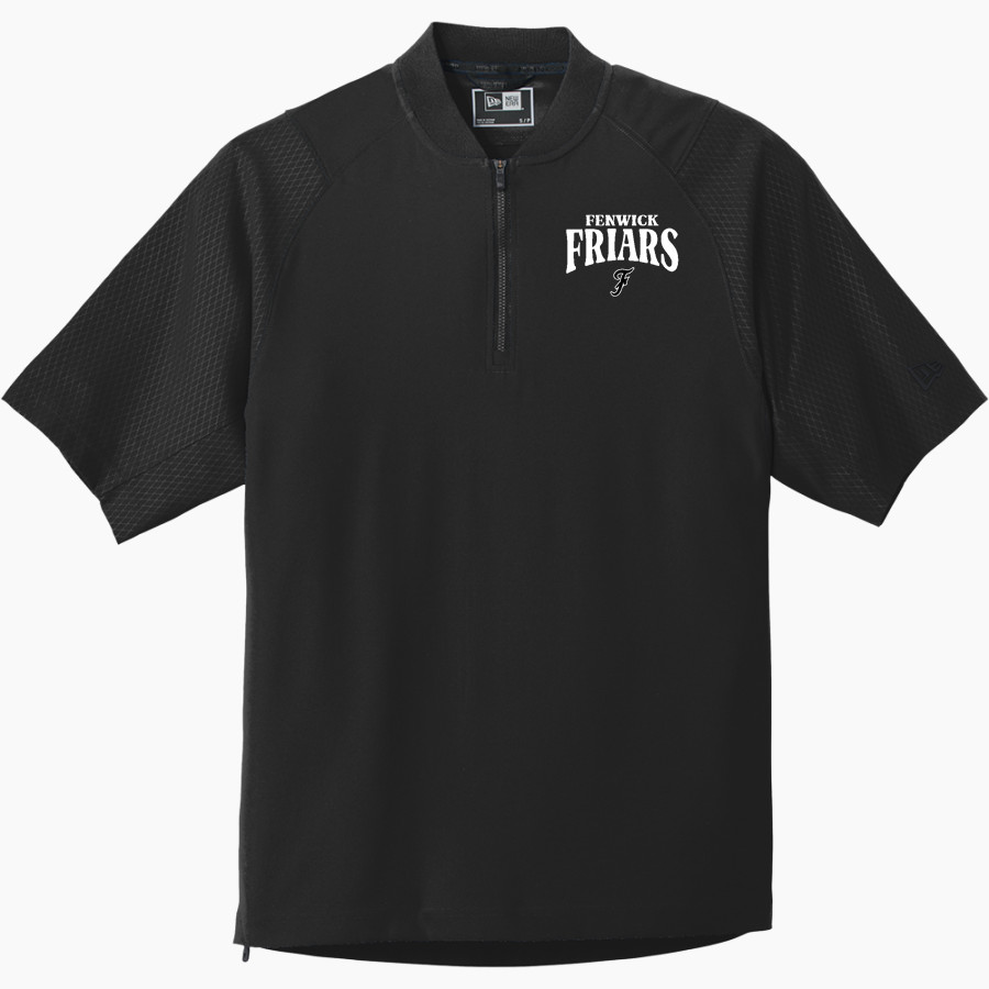 Fenwick Friars The Official Online Store <span class="pdp-name-mascot">Fenwick Friars</span> New Era Men's Cage Short Sleeve 1/4-Zip Jacket