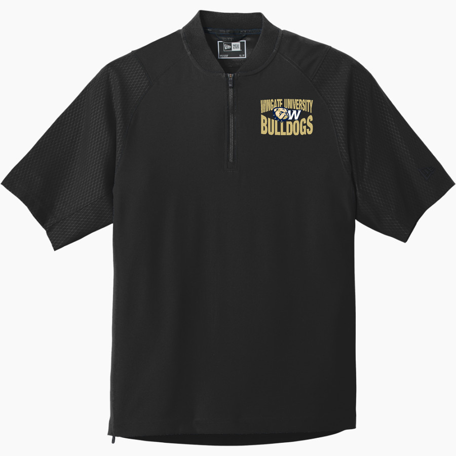 Wingate University Bulldogs <span class="pdp-name-mascot">Wingate Bulldogs</span> New Era Men's Cage Short Sleeve 1/4-Zip Jacket
