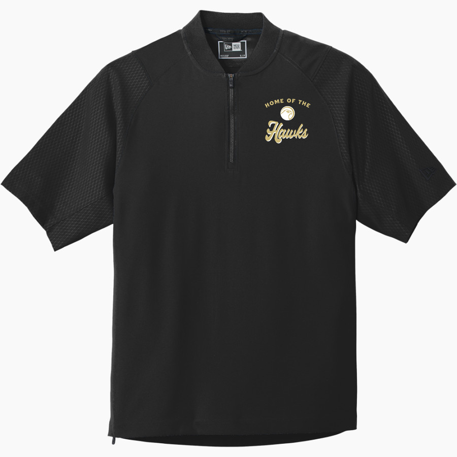 Holy Trinity Hawks <span class="pdp-name-mascot">Holy Trinity Hawks</span> New Era Men's Cage Short Sleeve 1/4-Zip Jacket