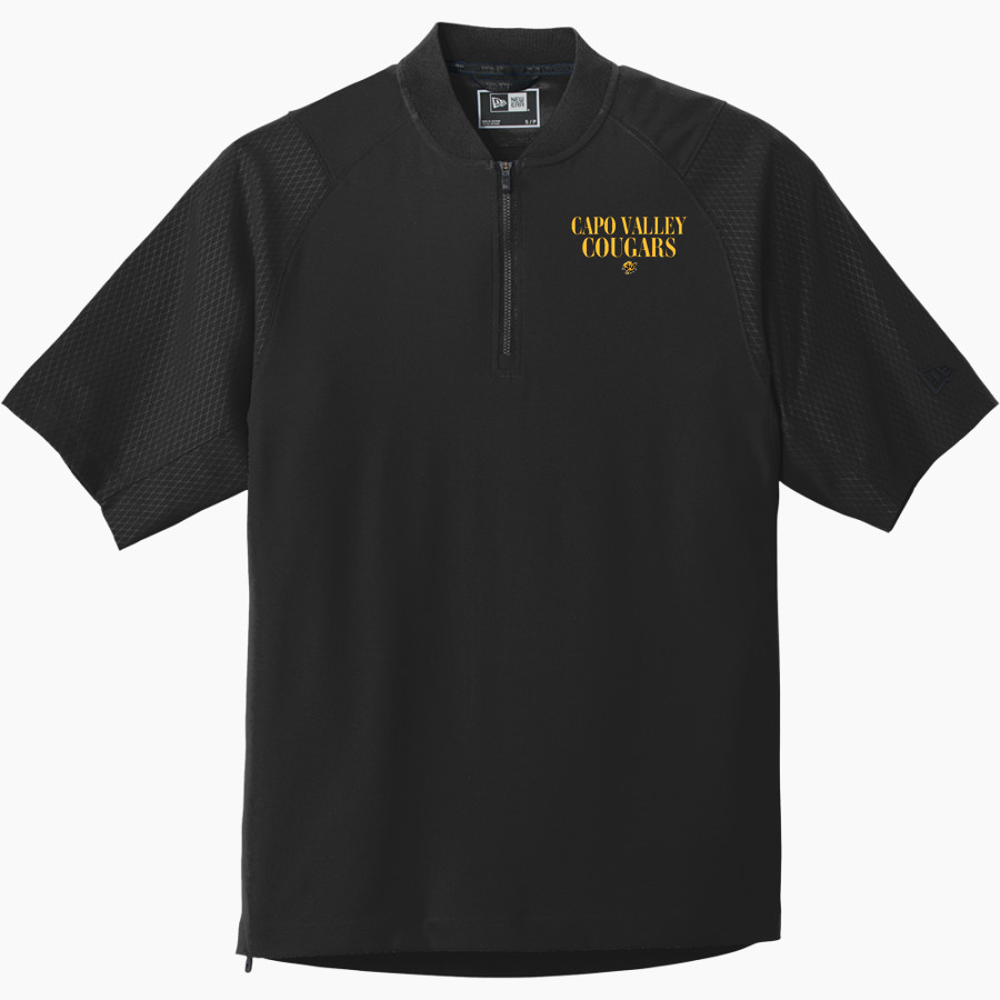 Capo Valley Cougars <span class="pdp-name-mascot">Capo Valley Cougars</span> New Era Men's Cage Short Sleeve 1/4-Zip Jacket