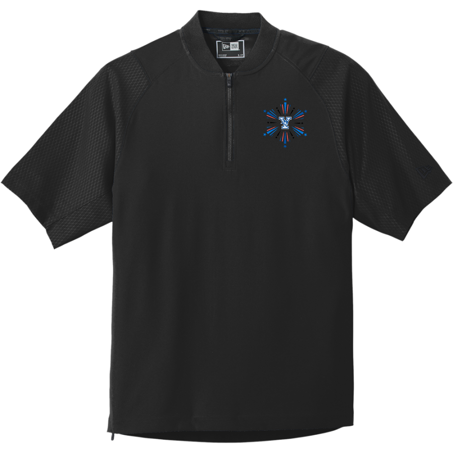 YANTIS HIGH SCHOOL OWLS <span class="pdp-name-mascot">YANTIS OWLS</span> New Era Men's Cage Short Sleeve 1/4-Zip Jacket