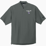 Spring Hill Badgers <span class="pdp-name-mascot">Spring Hill Badgers</span> New Era Men's Cage Short Sleeve 1/4-Zip Jacket Front Thumbnail