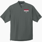Everett Trojan <span class="pdp-name-mascot">Everett Trojans</span> New Era Men's Cage Short Sleeve 1/4-Zip Jacket Front Thumbnail